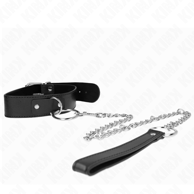 KINK - COLLAR CON CORREA MODELO BÁSICO MODELO 4 AJUSTABLE 36-43 CM KINK COLLAR & GAG
