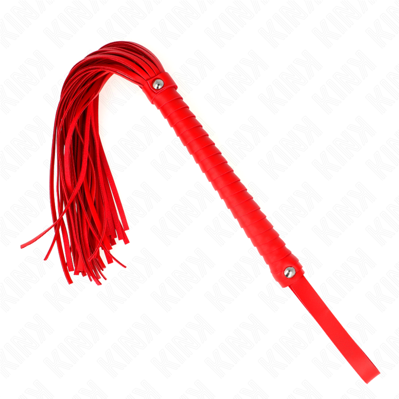 KINK - LÁTIGO CON MANGO TEXTURIZADO ROJO 48.5 CM KINK IMPACT & TOUCH