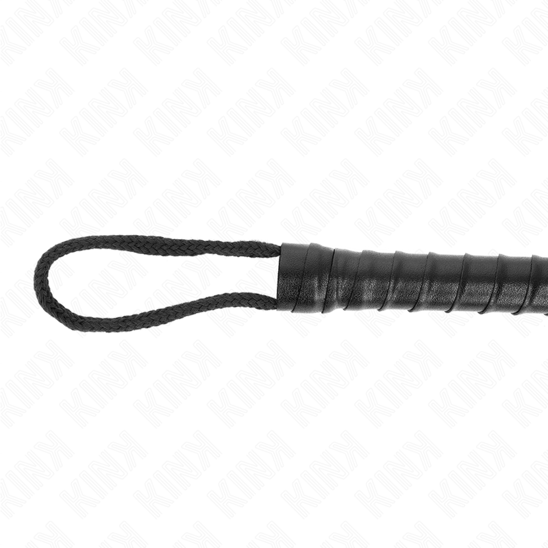 KINK - LÁTIGO DE CUERDA NEGRO 56 CM KINK IMPACT & TOUCH