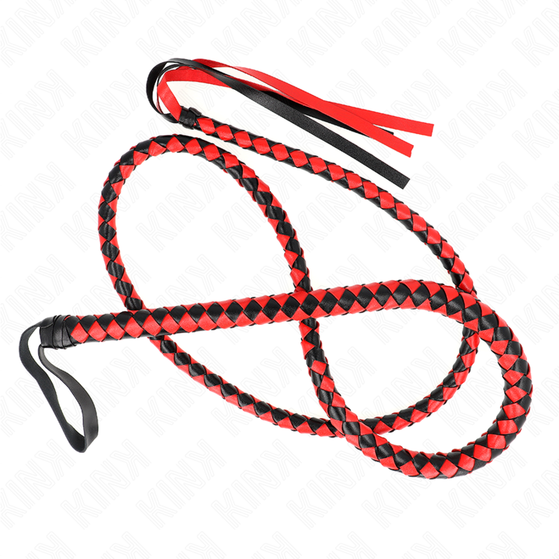KINK - LÁTIGO DE SERPIENTE LARGO ROJO 210 CM KINK IMPACT & TOUCH