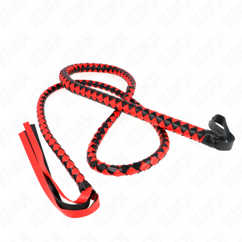 KINK - LÁTIGO DE SERPIENTE LARGO ROJO 210 CM KINK IMPACT & TOUCH