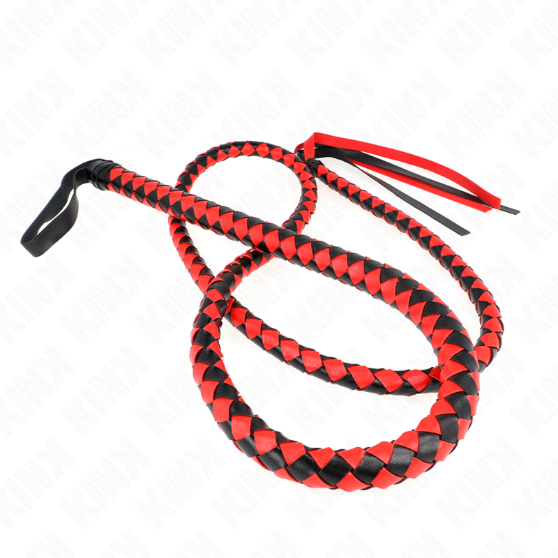 KINK - LÁTIGO DE SERPIENTE LARGO ROJO 210 CM KINK IMPACT & TOUCH