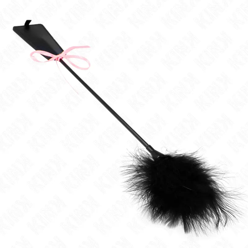 KINK - PLUMAS PARA COSQUILLAS CON LAZO DE CINTA ROSA 49 CM KINK IMPACT & TOUCH
