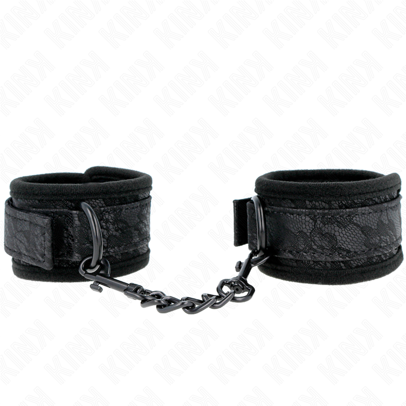 KINK - MUÑEQUERAS DE ENCAJE Y NEOPRENO AJUSTABLE NEGRO 20-29 CM X 5 CM KINK WRIST RESTRAINT