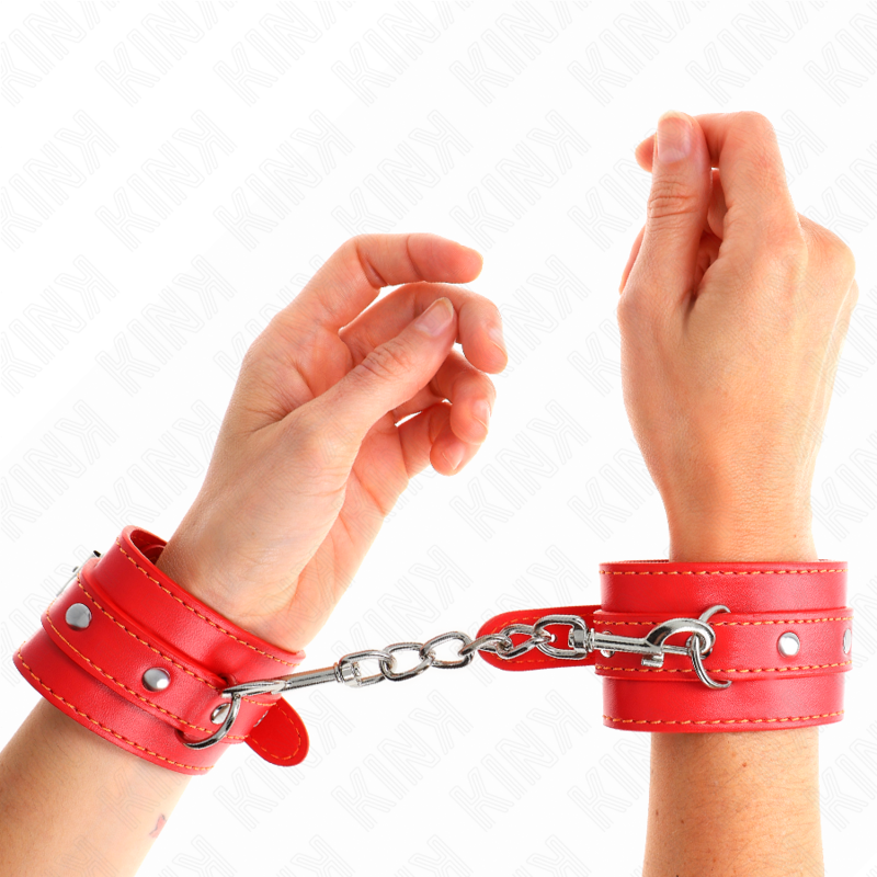 KINK - MUÑEQUERAS FINAS ROJO AJUSTABLE 21-33 CM KINK WRIST RESTRAINT