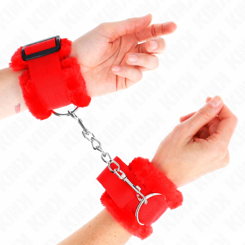 KINK - MUÑEQUERAS FORRADA ROJO AJUSTABLE 17-31 CM X 7 CM KINK WRIST RESTRAINT