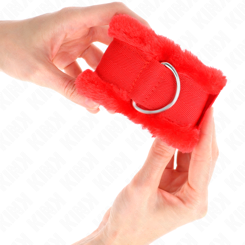 KINK - MUÑEQUERAS FORRADA ROJO AJUSTABLE 17-31 CM X 7 CM KINK WRIST RESTRAINT