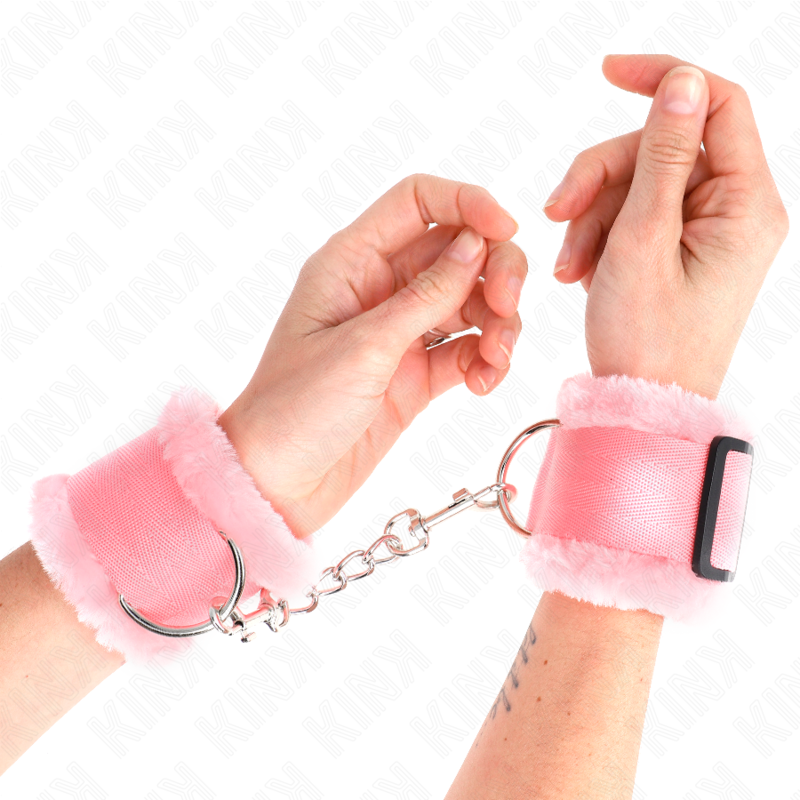 KINK - MUÑEQUERAS FORRADA ROSA AJUSTABLE 17-31 CM X 7 CM KINK WRIST RESTRAINT