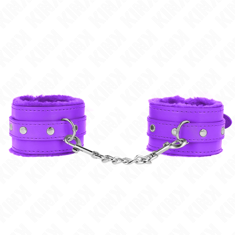KINK - MUÑEQUERAS FORRADAS PREMIUM VIOLETA CON CORREA VIOLETA AJUSTABLE 17-29 CM X 6 CM KINK WRIST RESTRAINT