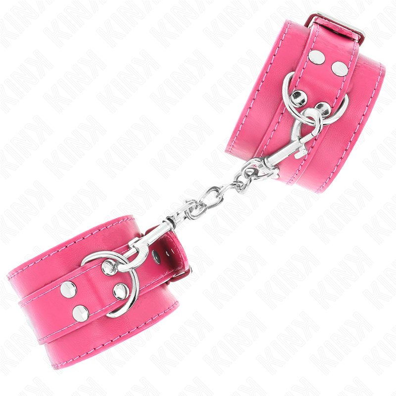 KINK - MUÑEQUERAS FUCSIA CON DETALLES EN FUCSIA AJUSTABLE 20-28 CM X 5.5 CM KINK WRIST RESTRAINT