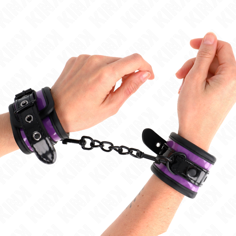 KINK - MUÑEQUERAS NEOPRENO LILA AJUSTABLE 21-28 CM X 5 CM KINK WRIST RESTRAINT