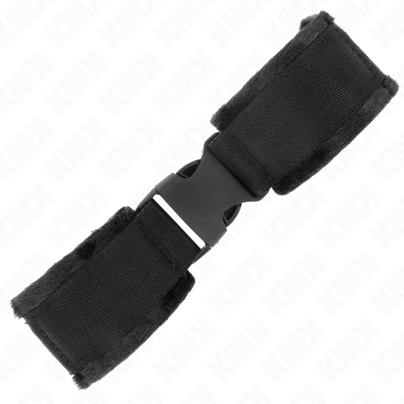 KINK - MUÑEQUERAS NYLON NEGRO MODELO 1 AJUSTABLE 25-35 CM X 6 CM KINK WRIST RESTRAINT