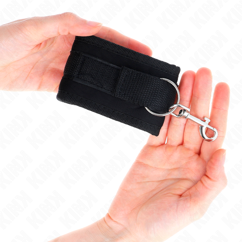 KINK - MUÑEQUERAS NYLON NEGRO MODELO 2 AJUSTABLE 18-35 CM X 6 CM KINK WRIST RESTRAINT