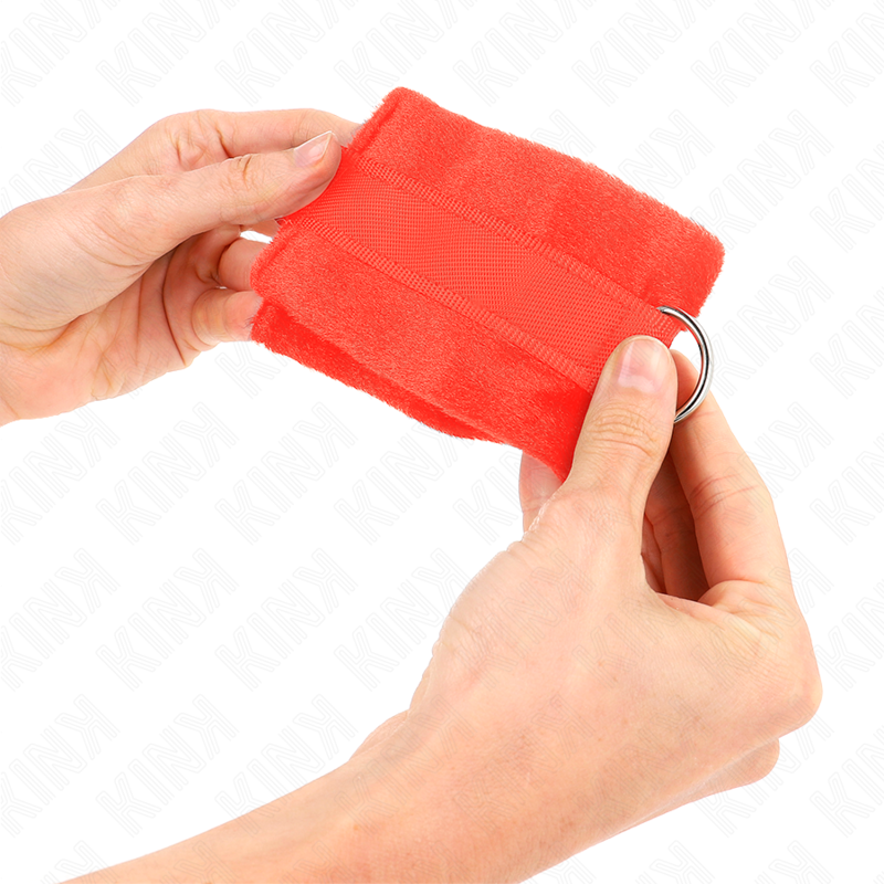 KINK - MUÑEQUERAS PARA PRINCIPIANTES ROJO 30 X 7 CM KINK WRIST RESTRAINT