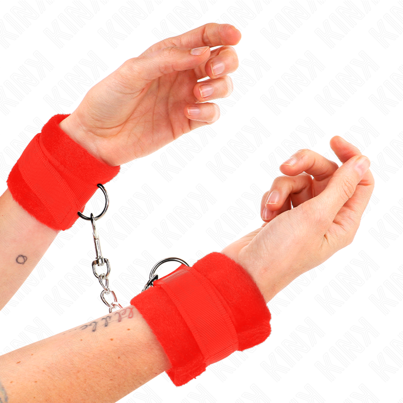 KINK - MUÑEQUERAS PARA PRINCIPIANTES ROJO 30 X 7 CM KINK WRIST RESTRAINT