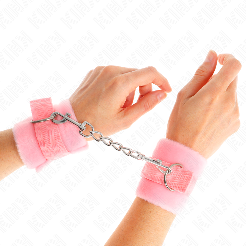 KINK - MUÑEQUERAS PARA PRINCIPIANTES ROSA 30 X 7 CM KINK WRIST RESTRAINT