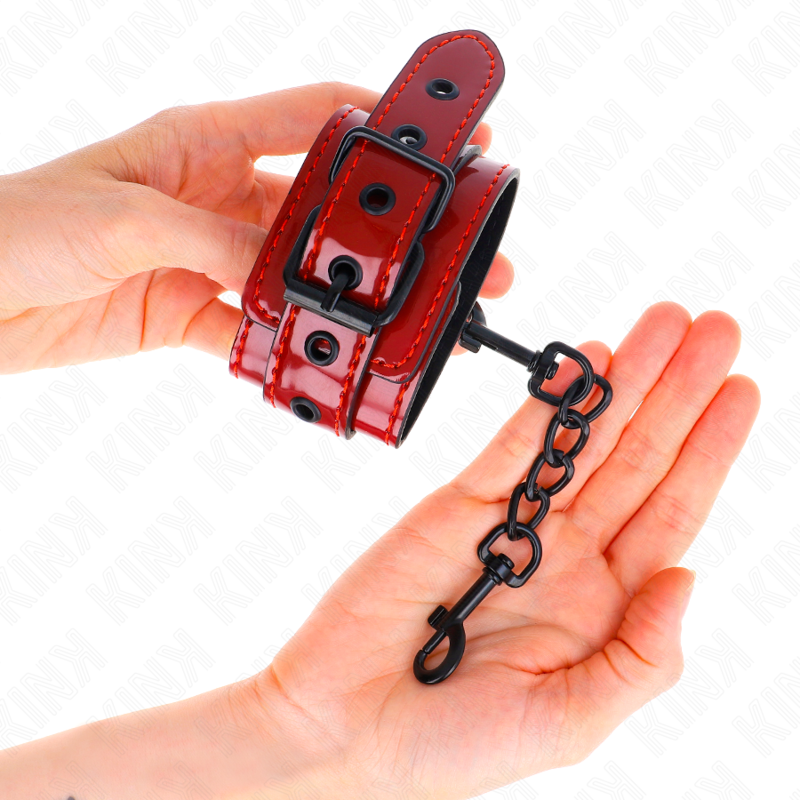 KINK - MUÑEQUERAS ROJO OSCURO 23 X 5 CM KINK WRIST RESTRAINT
