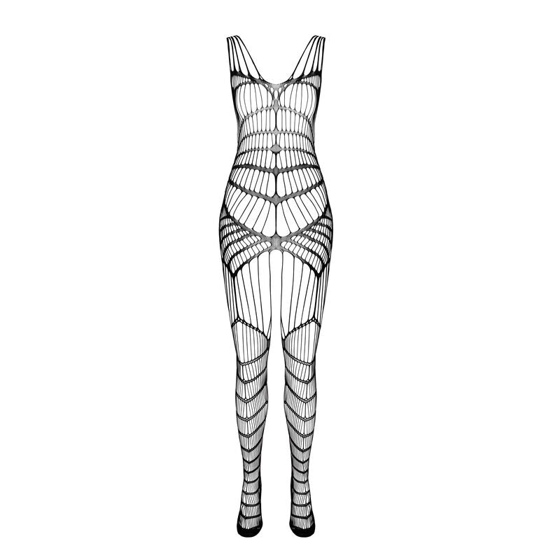 PASSION - BS 102 BODYSTOCKING ROJO TALLA ÚNICA PASSION WOMAN BODYSTOCKINGS