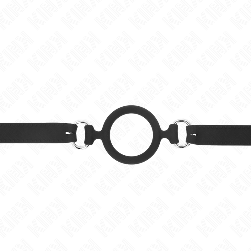 KINK - MORDAZA 56 CM JUNTA TÓRICA DE SILICONA 5 CM KINK COLLAR & GAG