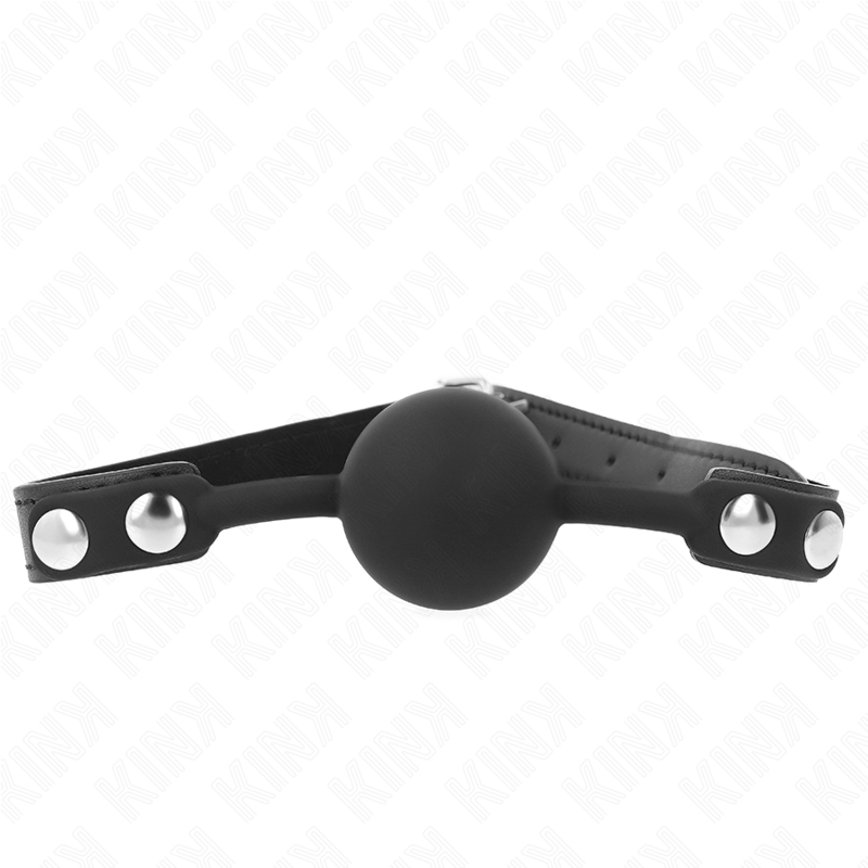 KINK - MORDAZA DE BOLA 4 CM DE SILICONA MODELO 1 60 x 2 CM KINK COLLAR & GAG