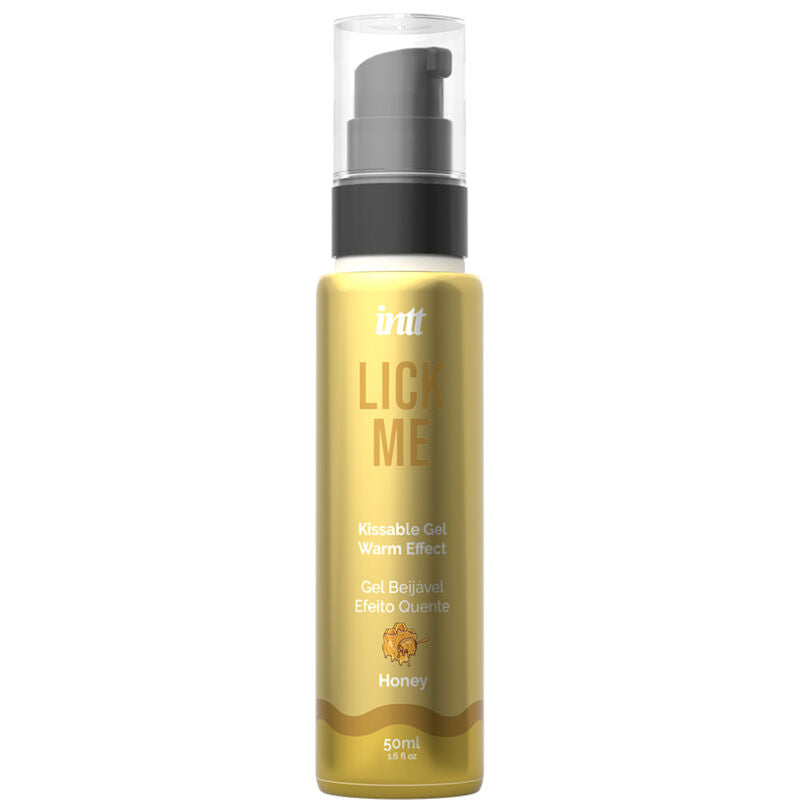 INTT - LICK ME GEL COMESTIBLE SABOR MIEL EFECTO CALOR INTT LUBRICANTS