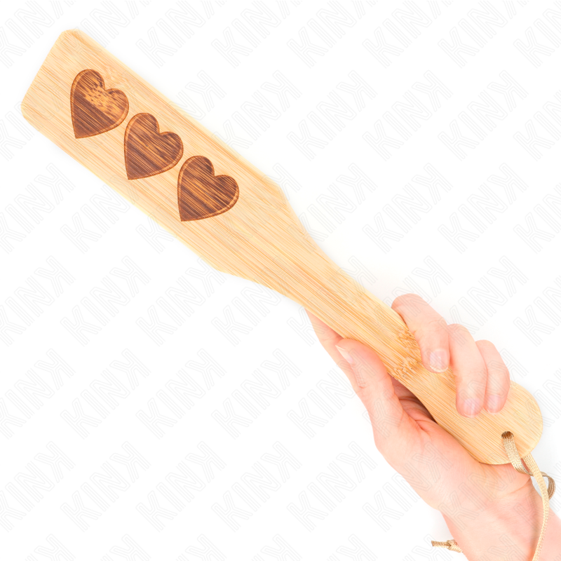 KINK - PALA DE BAMBÚ DISEÑO CORAZÓN 32 X 5.5 CM KINK IMPACT & TOUCH