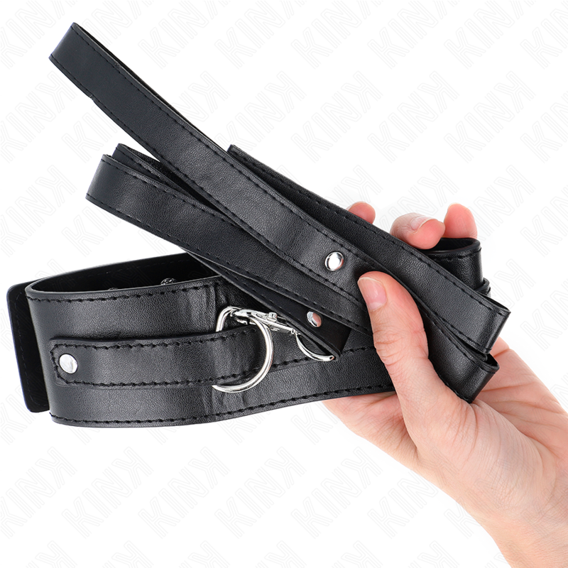 KINK - COLLAR CON CORREA 116 CM MODELO 1 AJUSTABLE 36-43 CM X 5 CM KINK COLLAR & GAG