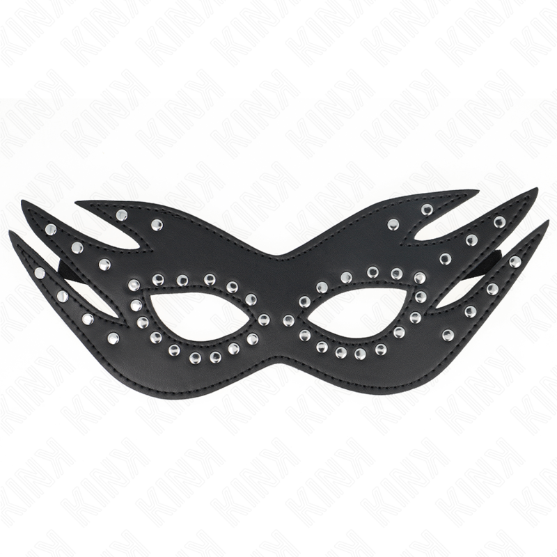 KINK - MÁSCARA DE POLIPIEL CON REMACHES MODELO 3 26 x 9.5 CM KINK MASKED ALLURE