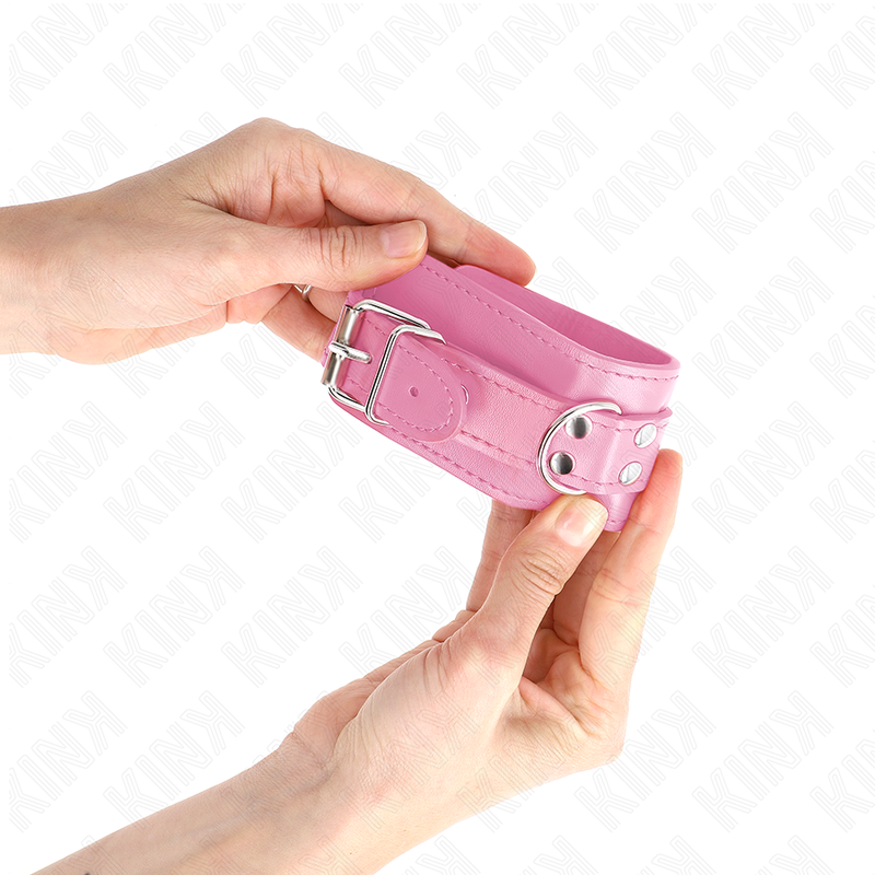 KINK - MUÑEQUERAS SENCILLAS ROSA AJUSTABLE 20-23 CM X 5.5 CM KINK WRIST RESTRAINT