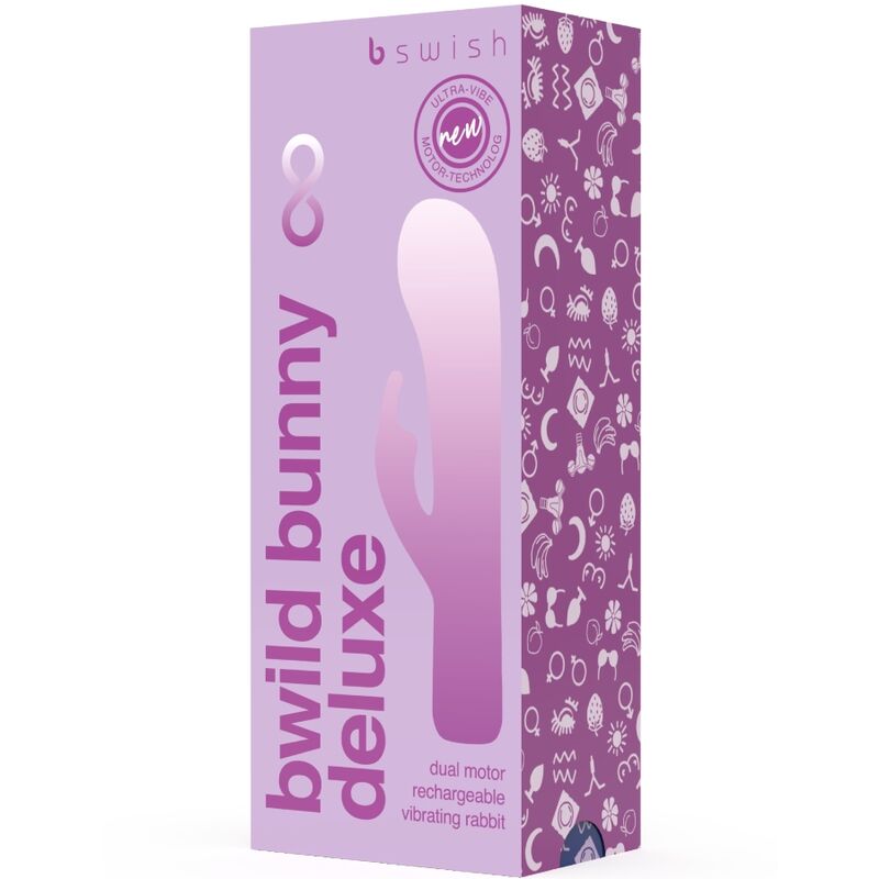 B SWISH - BWILD BUNNY INFINITE DELUXE VIBRADOR RABBIT 10 VIBRACIONES MORADO B SWISH