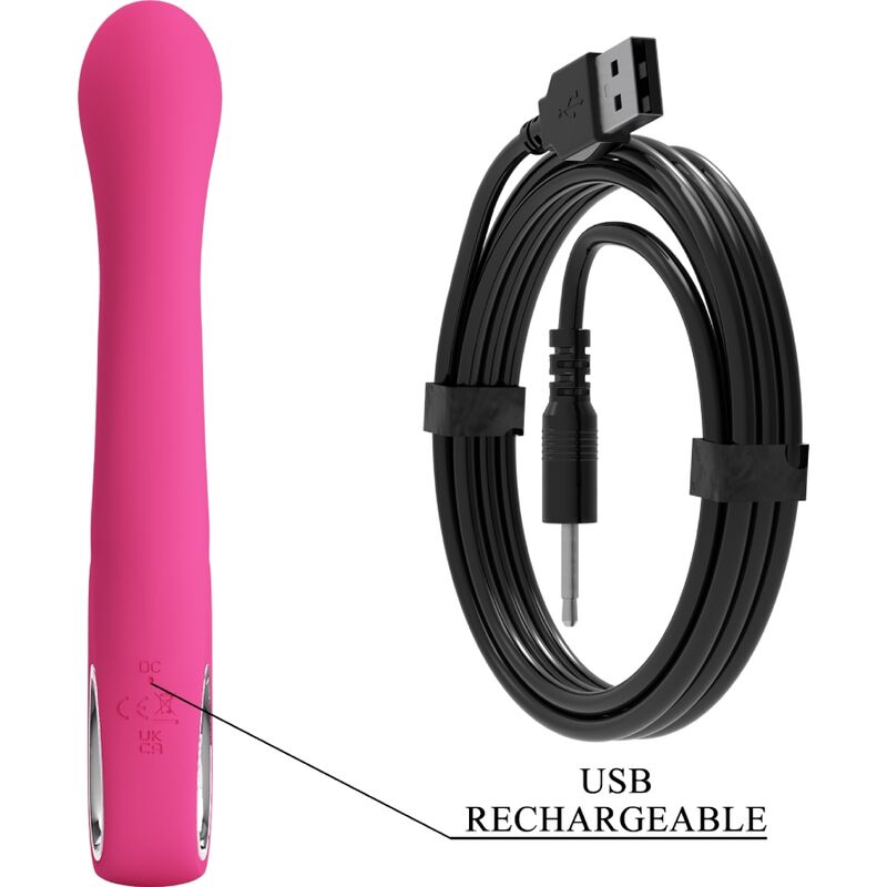 PRETTY LOVE - NOVAK VIBRADOR RABBIT 12 VIBRACIONES ROSA PRETTY LOVE FLIRTATION