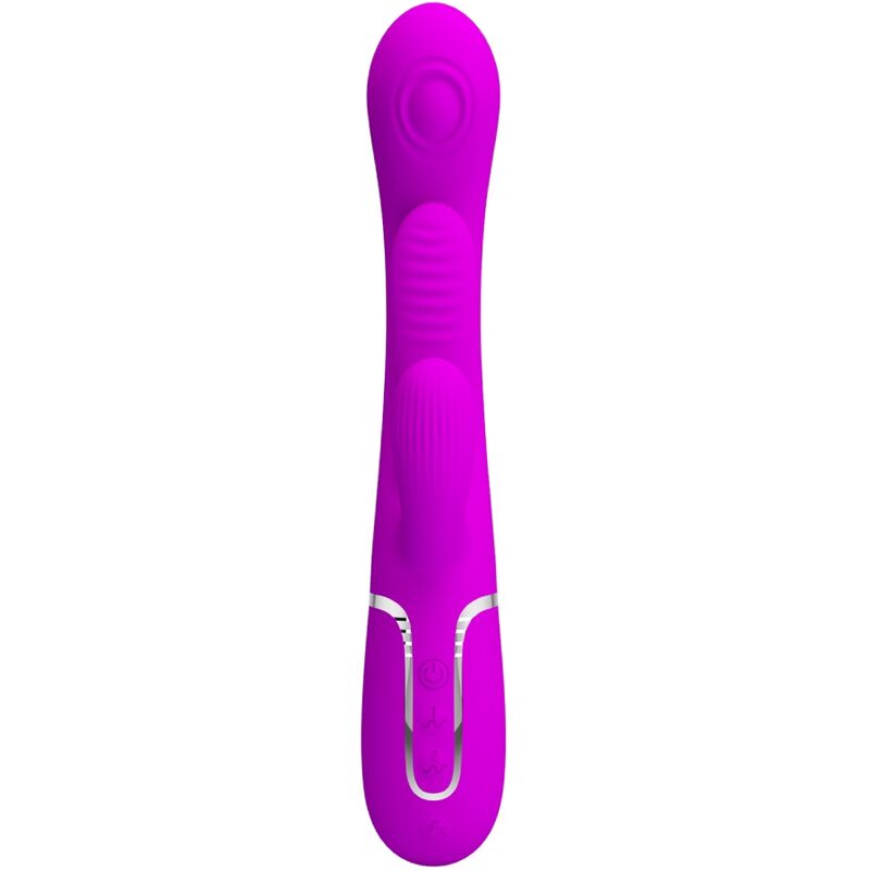 PRETTY LOVE - SHANIA TRIPLE VIBRADOR RABBIT MULTIFUNCIÓN ROSA PRETTY LOVE FLIRTATION