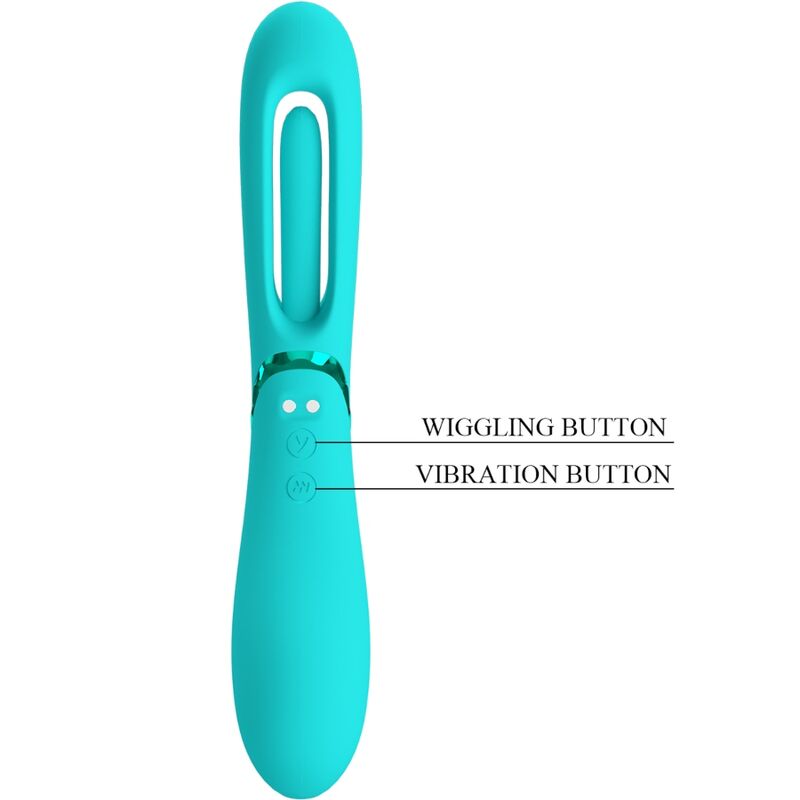 ROMANCE - LEXIE VIBRADOR PUNTO G 7 VIBRACIONES AZUL ROMANCE