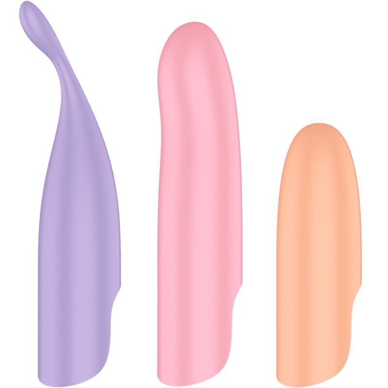 SATISFYER - PLAYFUL FOUR SET VIBRADORES 4 EN 1 + POWER BULLET SATISFYER VIBRATOR