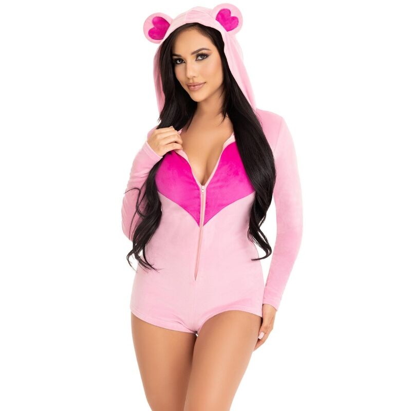 LEG AVENUE - BODY OSITO TERCIOPELO ROSA M LEG AVENUE COSTUMES