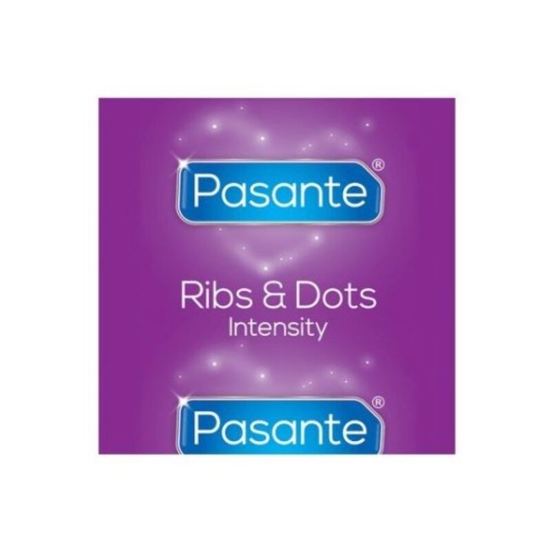 PASANTE - INTENSITY BULK PRESERVATIVOS MULTITEXTURIZADOS 144 UNIDADES PASANTE