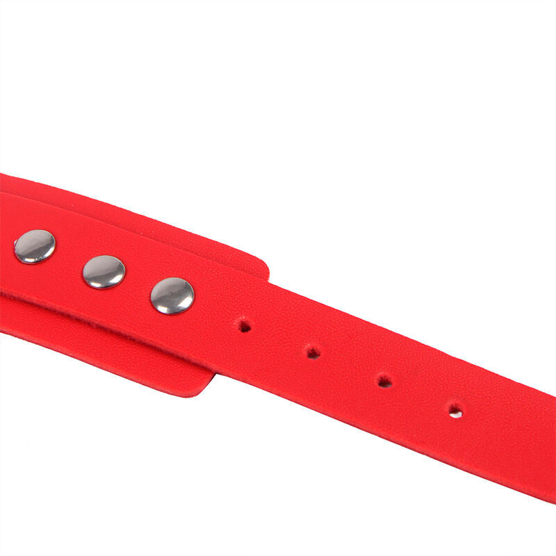 SUBBLIME - 953706 ESPOSAS CON CINTURÓN BONDAGE ROJO TALLA ÚNICA SUBBLIME FETISH