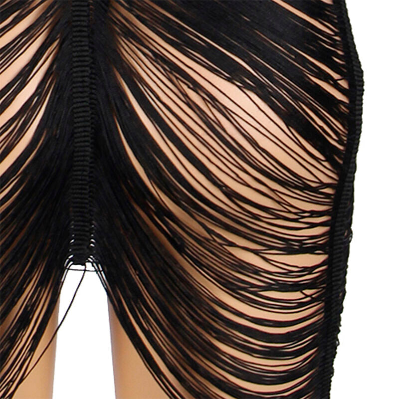 SUBBLIME - 954239 VESTIDO DE TIRAS + TANGA NEGRO L/XL SUBBLIME SETS