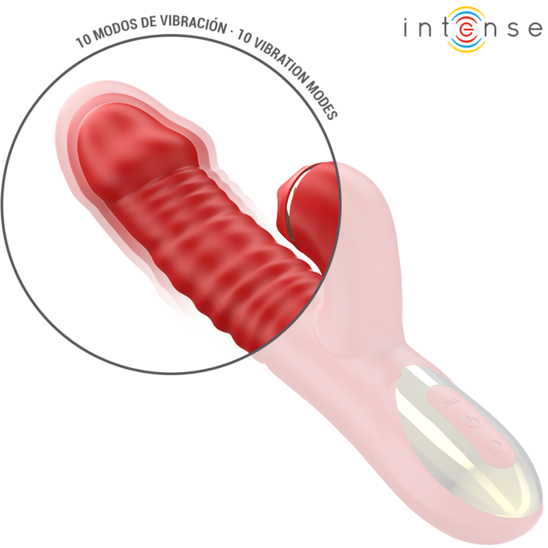 INTENSE - THALIA VIBRACIÓN & EMPUJE & ESTIMULACIÓN ROJO INTENSE FUN