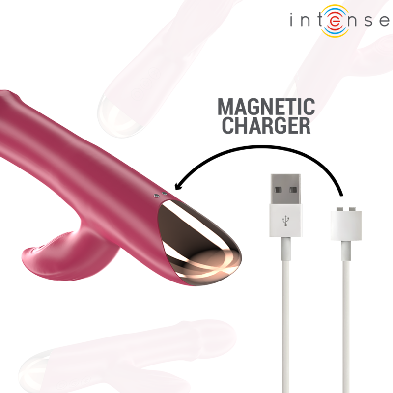 INTENSE - CHLOE VIBRADOR MULTIFUNCIÓN 3 EN 1 ROJO INTENSE FUN
