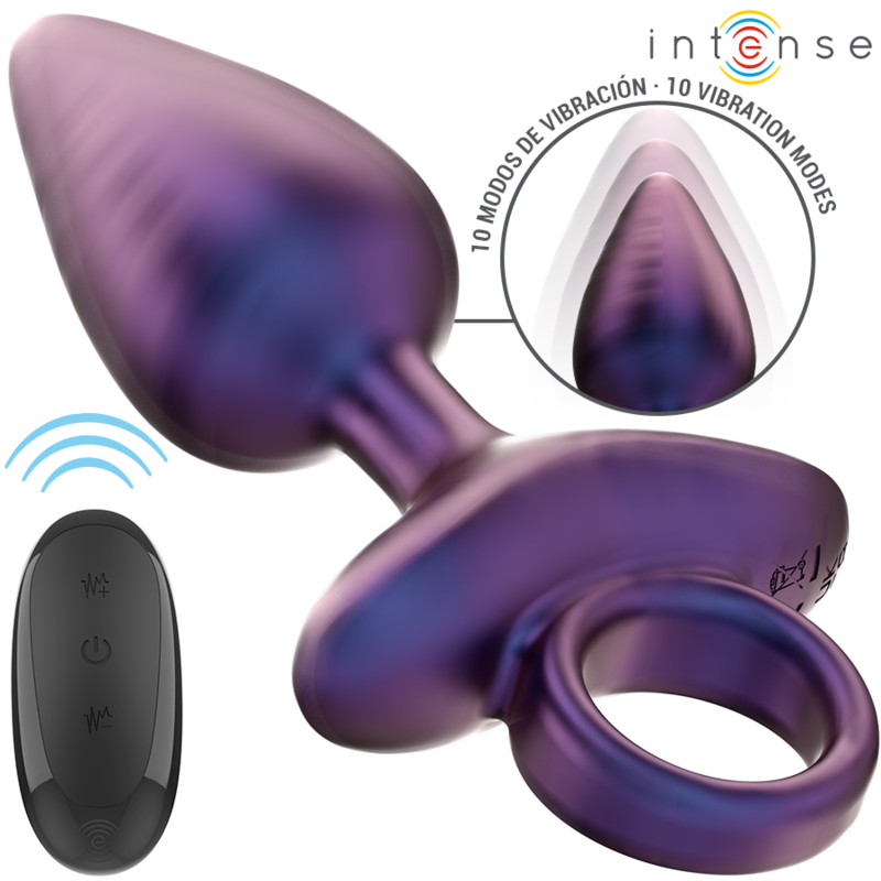 INTENSE - MICHAEL PLUG ANAL VIBRADOR MODELO 2 CONTROL REMOTO INTENSE ANAL TOYS