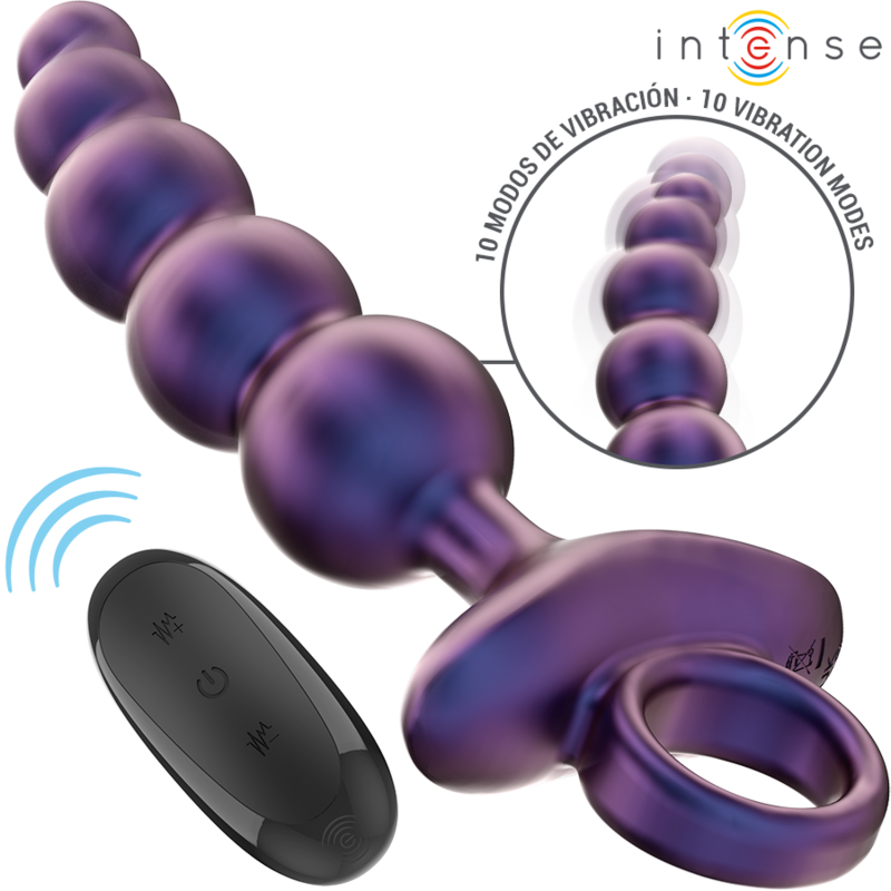 INTENSE - TITO PLUG ANAL VIBRADOR MODELO 3 CONTROL REMOTO INTENSE ANAL TOYS