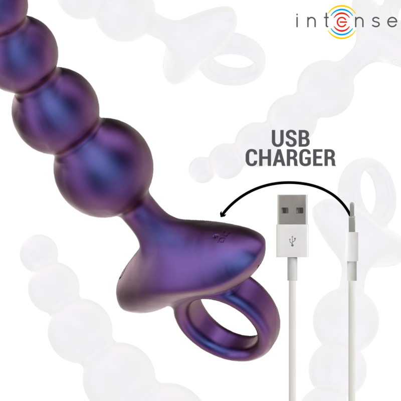 INTENSE - TITO PLUG ANAL VIBRADOR MODELO 3 CONTROL REMOTO INTENSE ANAL TOYS