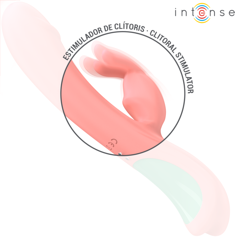 INTENSE - RACHEL VIBRADOR RABBIT 5 VIBRACIONES ROSA INTENSE FUN