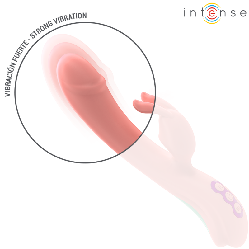 INTENSE - RACHEL VIBRADOR RABBIT 5 VIBRACIONES ROSA INTENSE FUN
