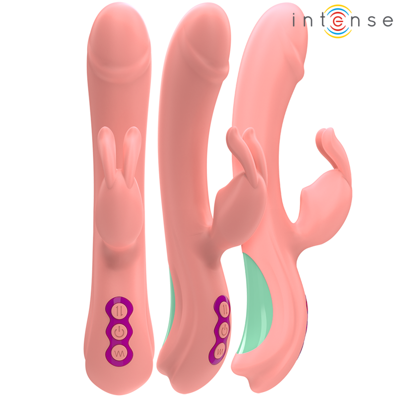INTENSE - RACHEL VIBRADOR RABBIT 5 VIBRACIONES ROSA INTENSE FUN
