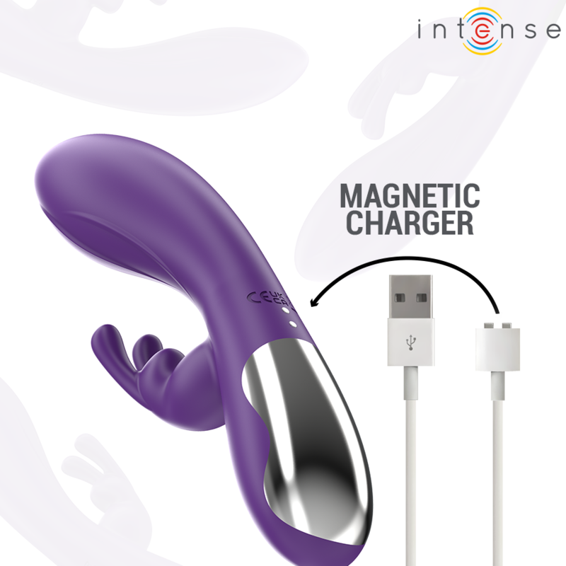 INTENSE - RANDALL VIBRADOR RABBIT 10 VIBRACIONES MORADO INTENSE FUN