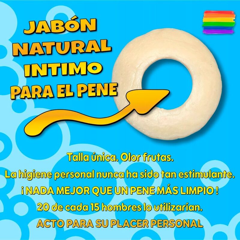 DIABLO PICANTE - JABÓN PERFUMADO HIGIENE MASCULINA 100 GRAMOS NARANJA DIABLO PICANTE