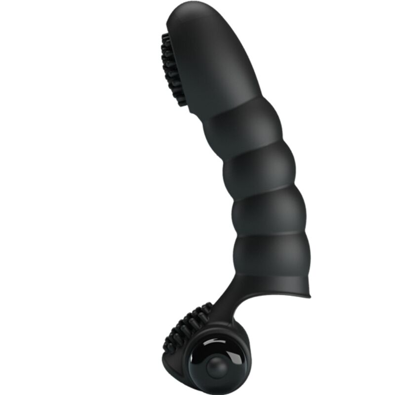 PRETTY LOVE - ALEXANDER VIBRADOR DE DEDO 10 VIBRACIONES NEGRO PRETTY LOVE