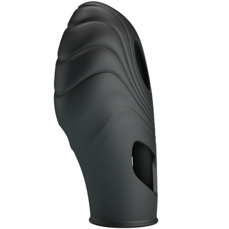 PRETTY LOVE - LICH VIBRADOR DE DEDO SILICONA NEGRO PRETTY LOVE